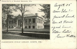 Farnsworth Public Library Postcard