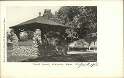 Band Stand Postcard