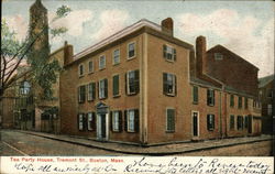 Tea Party House, Tremont Street Postcard