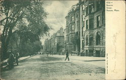 Beacon Street Boston, MA Postcard Postcard Postcard