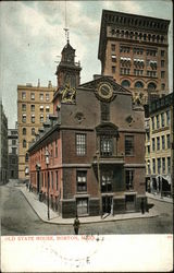 Old State House Boston, MA Postcard Postcard Postcard