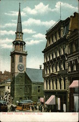 Old South Church Boston, MA Postcard Postcard Postcard