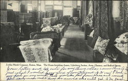 Jordan Marsh Company - The House-furnishing Annex, Upholstery Section Boston, MA Postcard Postcard Postcard
