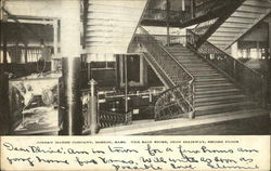 Main Store Iron Stairway - Jordan Marsh Company Postcard