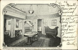 The Reception Hall, Suite of Rooms of Jordan Marsh Company Postcard