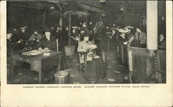 Ladies' Parlor - Jordan Marsh Company Postcard