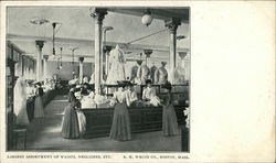 R.H. White Co - Assortment of Waists, Negligees Postcard