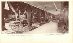 R.H. White Co. - Mammoth Rug Department Postcard