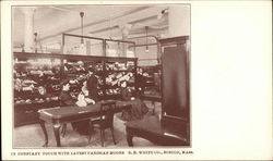 R. H. White Co. - In Touch With The latest Parisian Modes Postcard