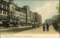 Keiths and Tremont St. Postcard