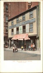 The Home of Paul Revere Boston, MA Postcard Postcard Postcard