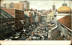 South Market St., Looking West Postcard