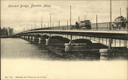 Harvard Bridge Postcard