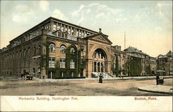 Mechanics Building, Huntington Ave. Postcard