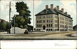 Dorchester High School Boston, MA Postcard Postcard Postcard