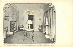 Jordan Marsh - The Parlor, Suite of Rooms Postcard