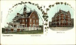 Avondale Athletic Club and Queen City Club Postcard