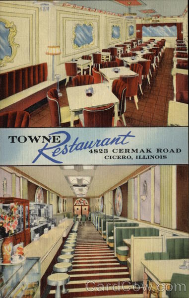 Towne Restaurant and Baroque Salon Cicero Illinois