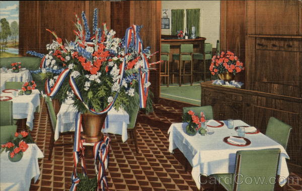 Cafe de Paris, Park Dearborn Hotel Chicago Illinois