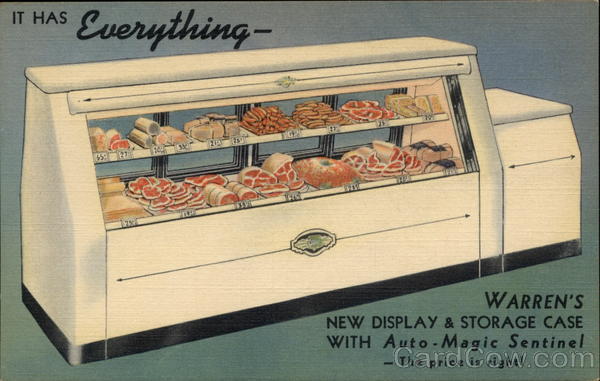 Butcher Display: Warren Company Atlanta Georgia