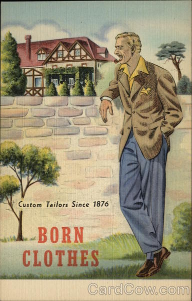 Born Clothes Advertising