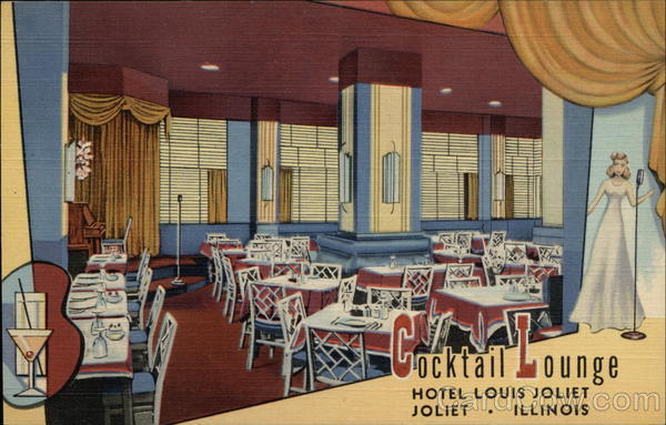 Hotel Louis Joliet - Cocktail Lounge Illinois