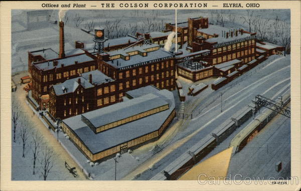 The Colson Corporation, Offices and Plant Elyria Ohio