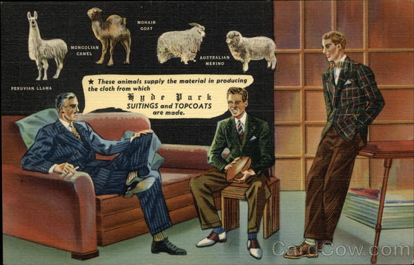 Hyde Park Clothes Advertising