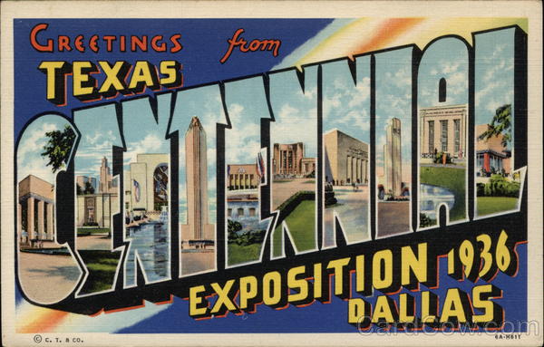 Exposition 1936 Dallas Texas