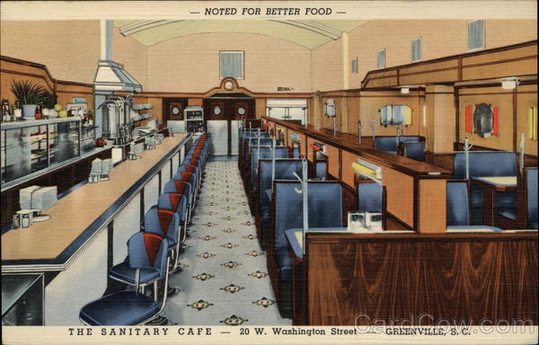 The Sanitary Cafe Greenville South Carolina