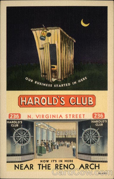 Harold's Club Reno Nevada