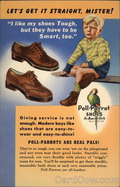 Poll-Parrot Shoes Advertising