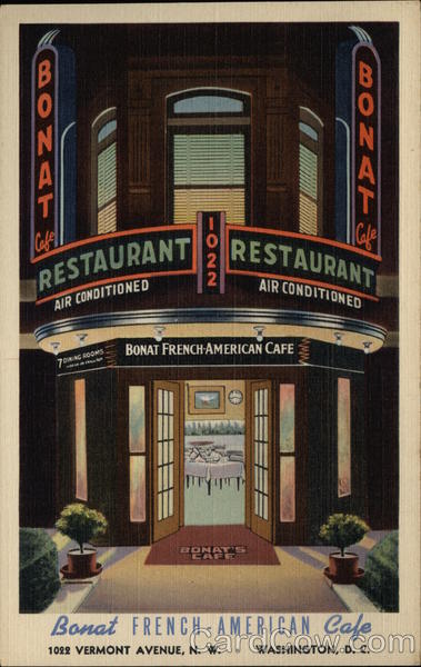 Bonat French-American Cafe Washington District of Columbia