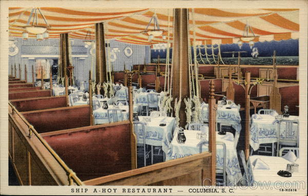 Ship A-Hoy Restaurant Columbia South Carolina