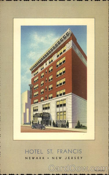 Hotel St. Francis Newark New Jersey