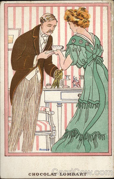 Chocolat Lombart, Paris Advertising