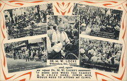 Dr. M. W. Locke - Shoe Advertising Postcard