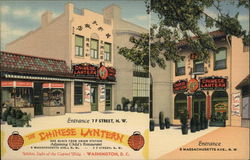 The Chinese Lantern Washington, DC Washington DC Postcard Postcard