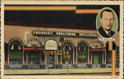Boggion's Parisienna Rotisserie Cocktail Grill and Lounge, Tremont at Broadway Denver, CO Postcard Postcard