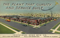 Industrial Gear Mfg. Co Chicago, IL Postcard Postcard
