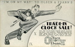 Olsen & Ebann Jewelry Co Postcard