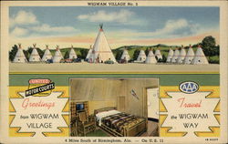 Wigwam Village #5 Postcard