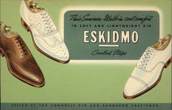 1940's Shoe Advertising: Eskidmo Postcard