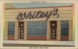 Whitey's Cafe Postcard