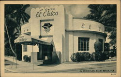 El Chico Club Postcard