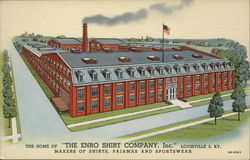 The Enro Shirt Company Louisville, KY Postcard Postcard