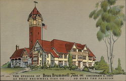 The Studios of Beau Brummell Ties, Inc Cincinnati, OH Postcard 