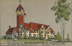 The Studios of Beau Brummell Ties, Inc Cincinnati, OH Postcard Postcard