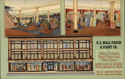 US Wall Paper & Paint Co Postcard