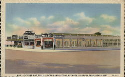 Mrs. Jay's Bar and Grill Asbury Park, NJ Postcard Postcard